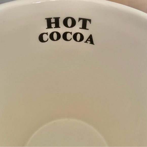 Dept 56 Candy Cane Stripe Hot Cocoa & Polka Dot Mug Set Coffee Tea Christmas - Picture 8 of 15